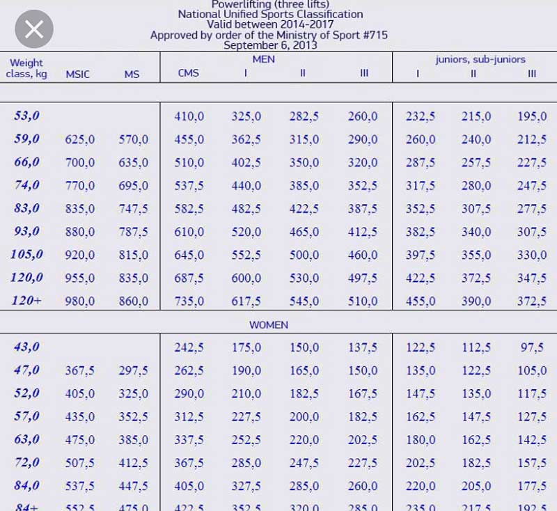 Russian Classification System